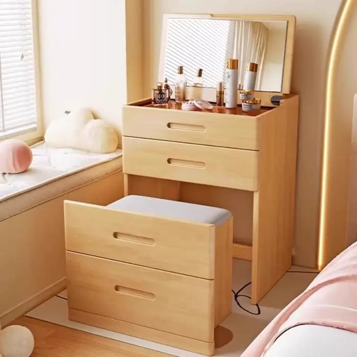 Coiffeuse rustique pour filles