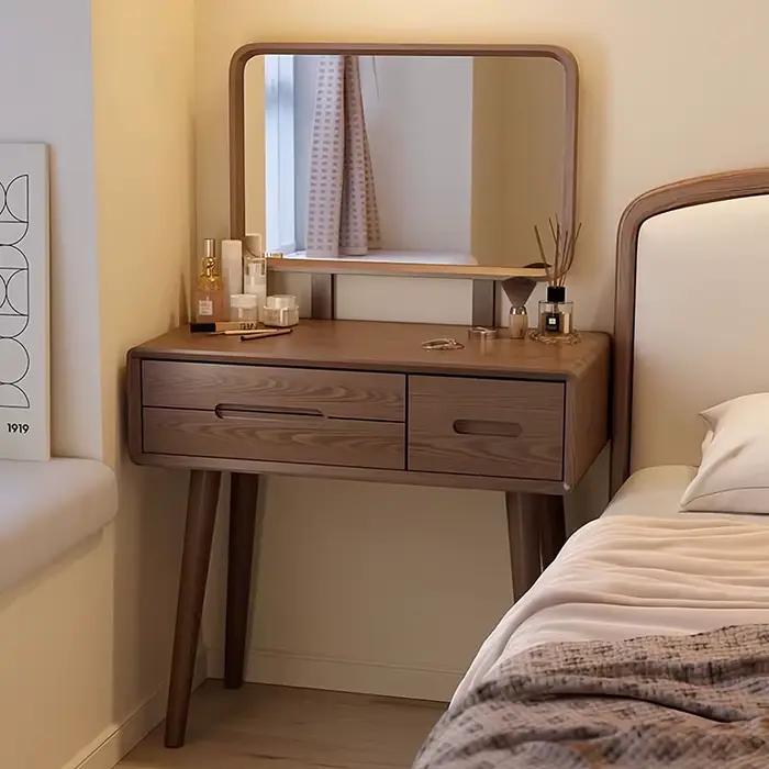 Table de toilette de luxe moderne pour chambre à coucher avec tiroirs de rangement