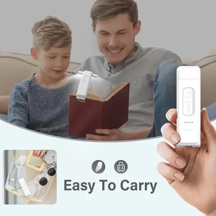 Lampe de lecture, lampe de livre rechargeable par USB pour lire la nuit au lit
