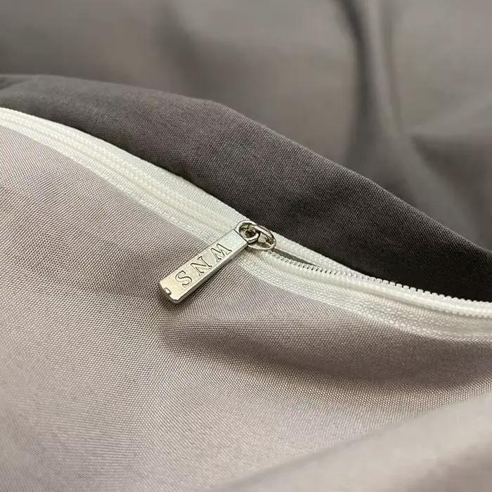 Bonenjoy 1 pc housse de couette couleur gris foncé