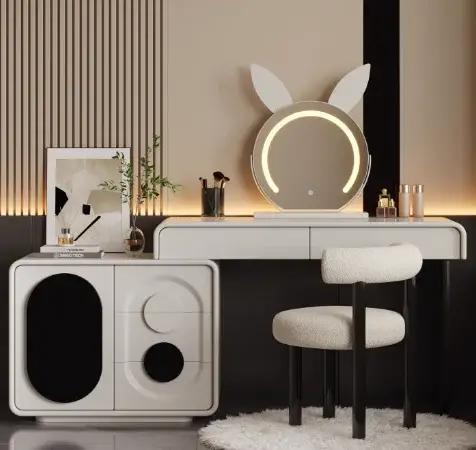 Organisateur conteneurs coiffeuse princesse fleurs bureau