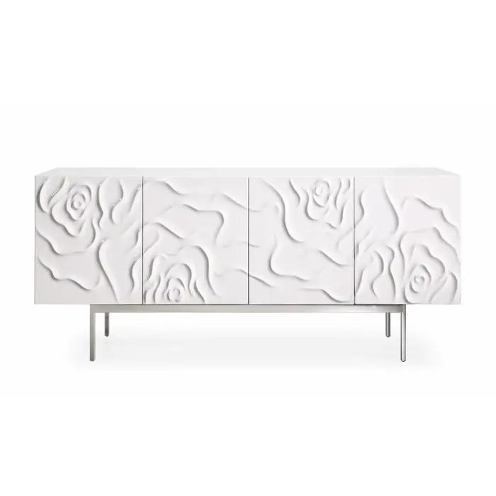 Buffet de rangement en bois de luxe moderne, meuble de rangement pour salon, TV, cuisine, salle à ma