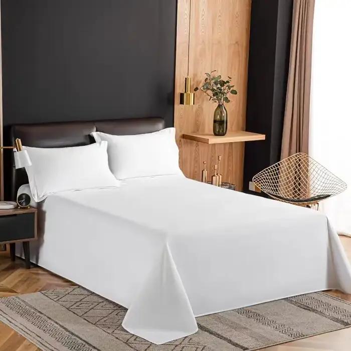 Un drap de lit simple (hors taies d'oreiller et inserts