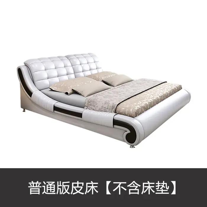 Poignées tiroir lit minimaliste fantaisie cadre de couchage têtes de lit Double chambre Muebles Para El Hogar maison accessoires