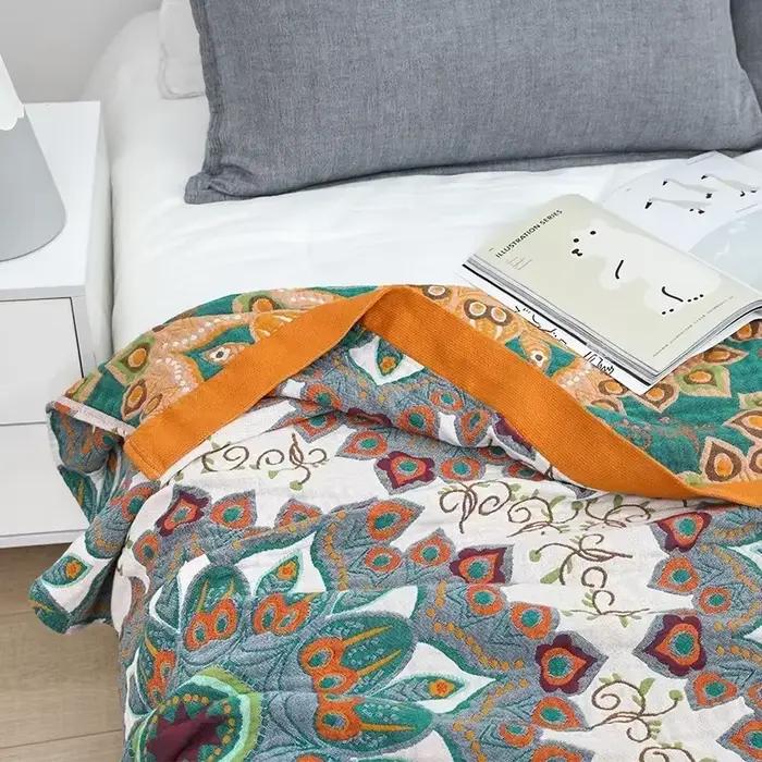 Couverture en coton pour lits