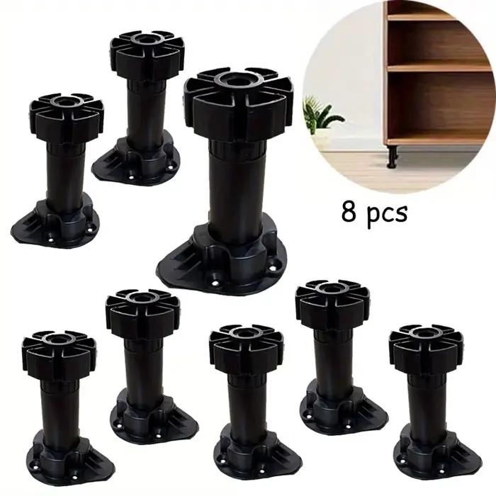 8 pièces pieds d'armoire réglables niveleurs d'armoire capacité de cuisine par niveleur de jambe pie