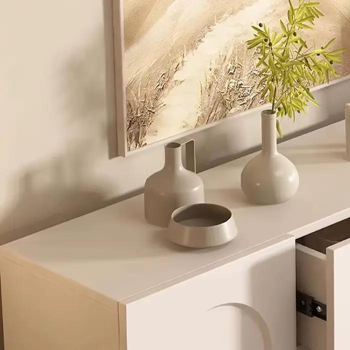 Rangement poignées simples pour armoires tiroirs minimalistes vitrine moderne à la mode gain de place Woonkamer Kasten meubles