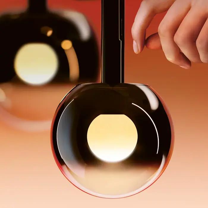 Italie chambre chevet lustre lumière luxe haut de gamme relevable Style italien Simple balayage à la main gradation barre suspension ligne lampe
