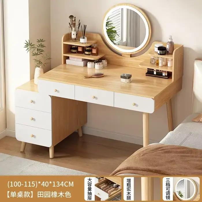 Commodes de maquillage nordiques pour filles