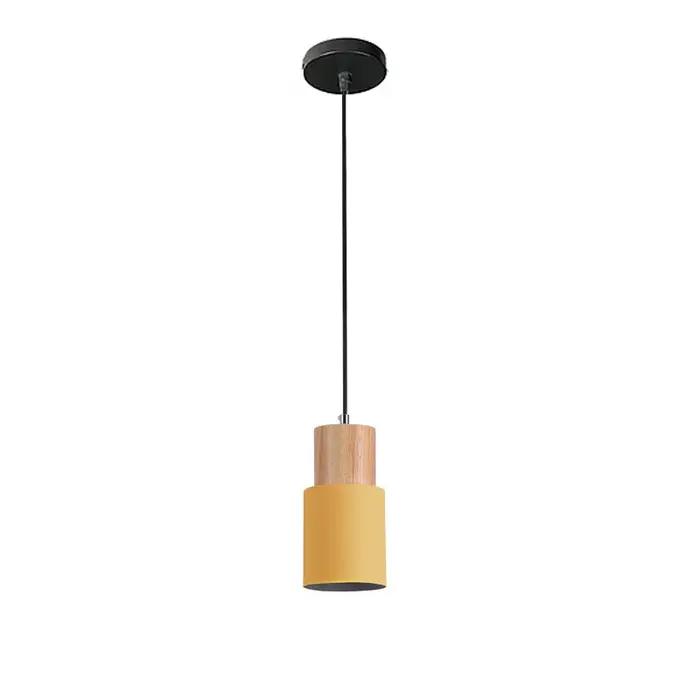 GEW moderne nordique bois chevet suspension E27 lampe suspendue intérieur chambre décor AC110V 220V luminaire