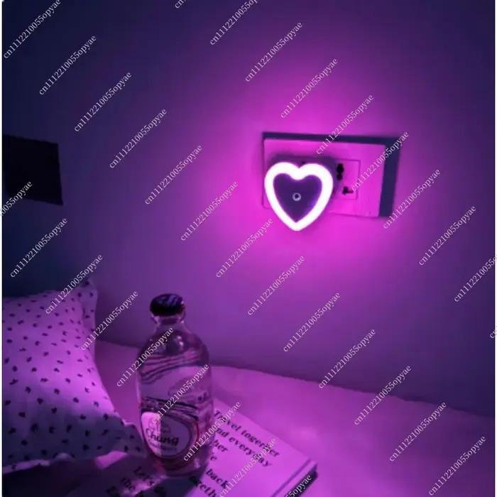 Lampe de chevet romantique pour chambre à coucher