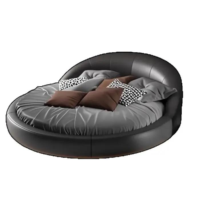 Luxe Unique lit double japonais moderne tables De chevet cadre De couchage Camas De Casal De Luxo chambre meubles accessoires