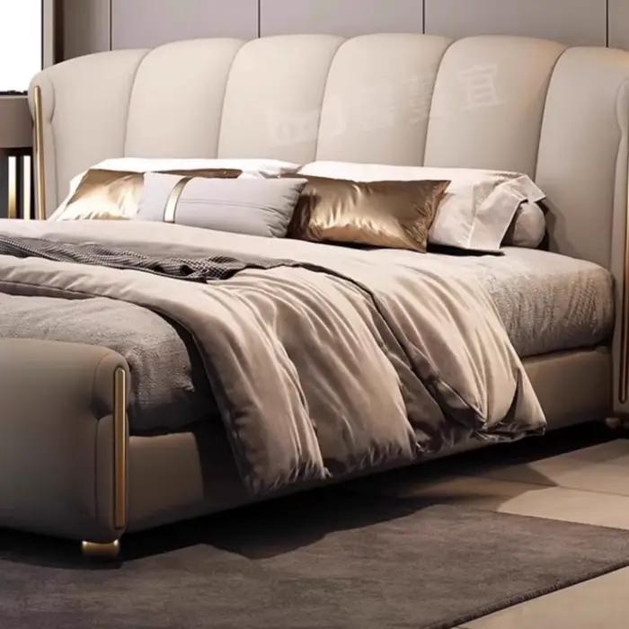 Cadres de lit fantaisie nordiques sans matelas 180x200cm