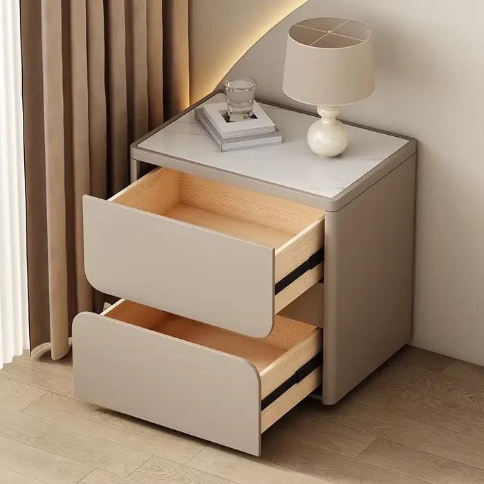 Table De chevet Simple et tendance De luxe, Design délicat, Tables De chevet modernes pour chambre à coucher, meubles De maison De Style italien