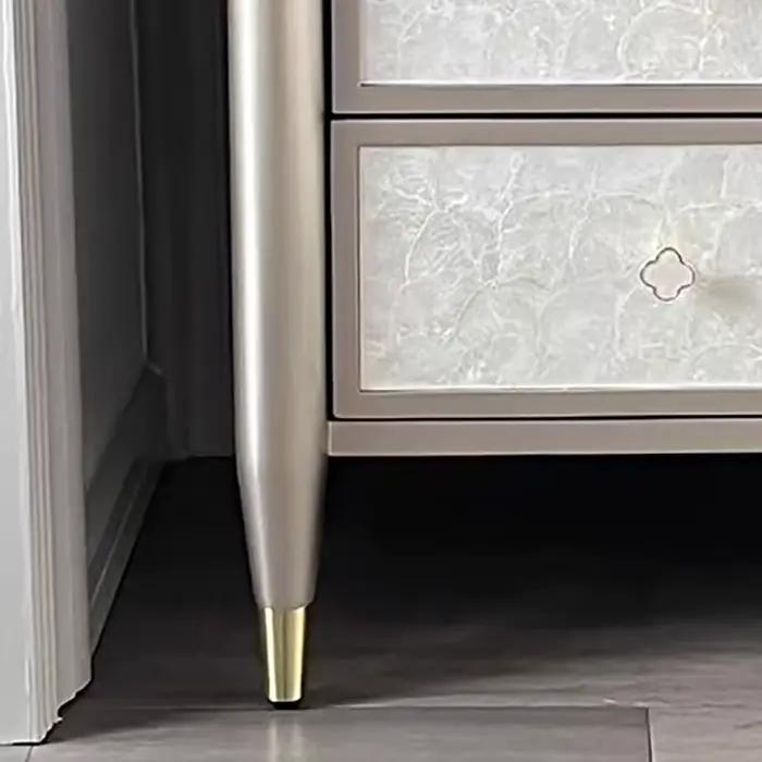 Tables De chevet Glam françaises modernes De luxe Premium beauté