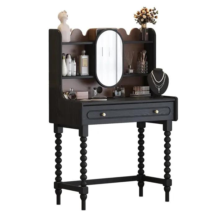 Grande coiffeuse de luxe au Design populaire moderne avec miroir et tiroirs