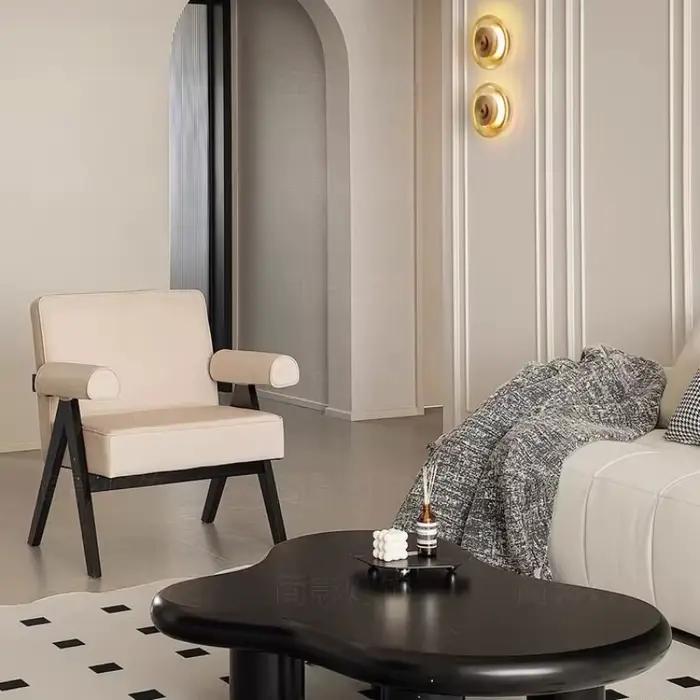 Lampes murales en verre de luxe postmodernes pour chambre à coucher