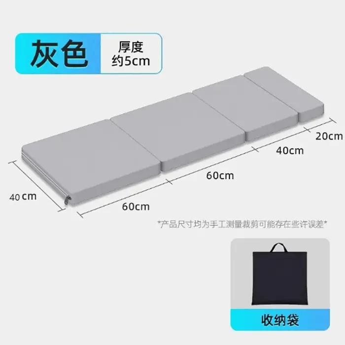 Lit de camping pliable portable avec matelas pour voiture