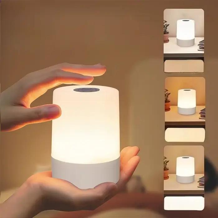 Lampes de nuit LED, lampes de chevet à intensité variable