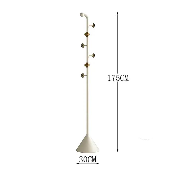 Support de chambre à coucher porte-manteau Dressing salon porte-vêtements Hall d'entrée coin plancher