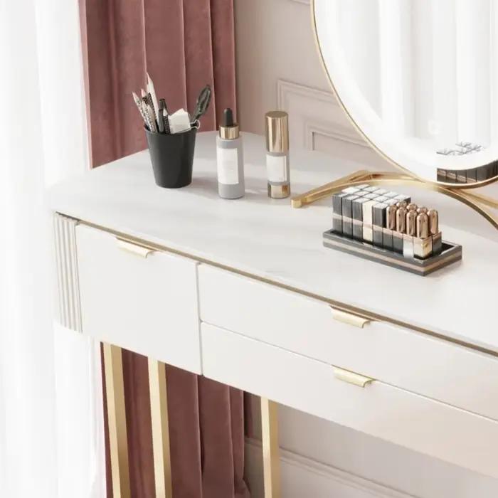 Coiffeuse De luxe à fleurs
