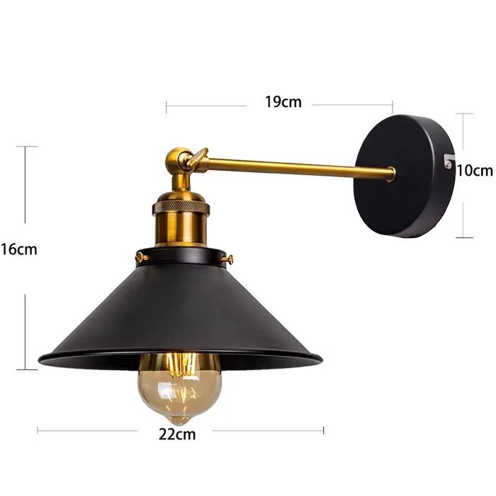 JOYINLED Style industriel américain applique escalier couloir chevet éclairage mural rétro décoratif