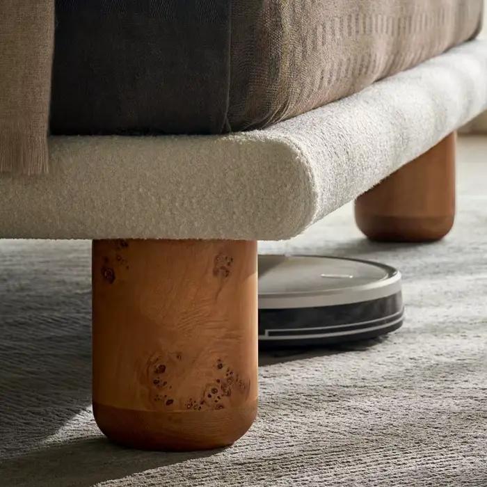 Ensemble de meubles de chambre à coucher de luxe, unique, nordique, futuriste, moderne, en bois, comprenant lits, canapé et lits superposés pour l'accueil des invités