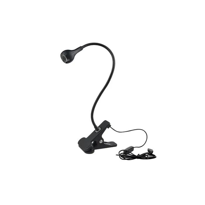 Lampe de Table Flexible USB lampe d'alimentation lecture livre lumière avec support pince étude lampes de lecture Table de chevet chambre décor lampe de nuit