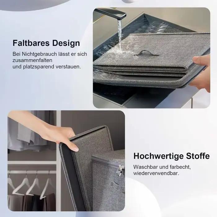 Boîte de rangement pour vêtements avec serrure à chiffre