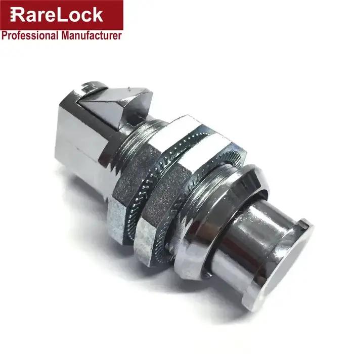 Rarelock MS206 g-Serrure d'armoire sans clé avec bouton ou serrure à clé, pour montres, bateaux, meu